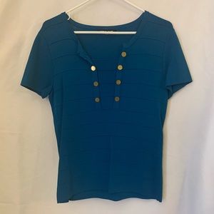 Turquoise Blouse